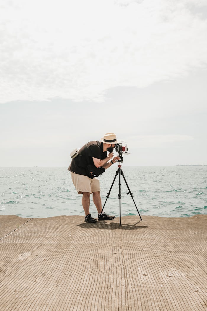 Photographer by Sea